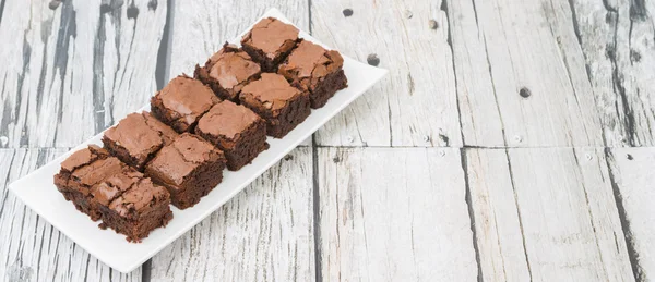 Sabrosos pasteles Brownie — Foto de Stock