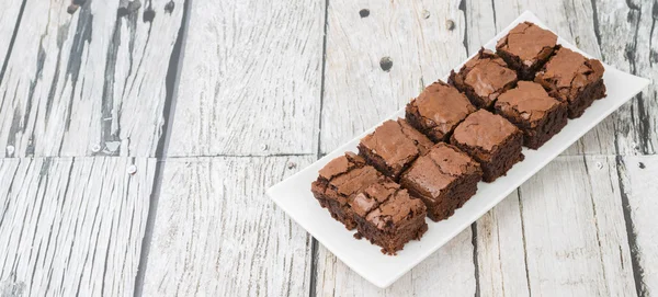 Sabrosos pasteles Brownie — Foto de Stock