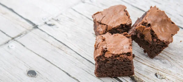 Tasty Brownie Cakes — Stock Photo, Image