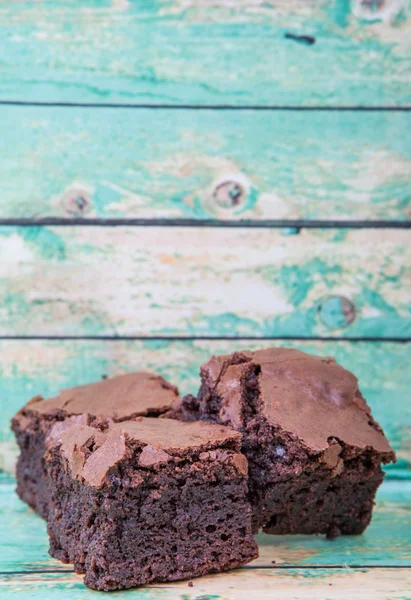 Bolos Brownie saborosos — Fotografia de Stock