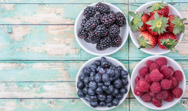 Verschillende bessen Fruit — Stockfoto