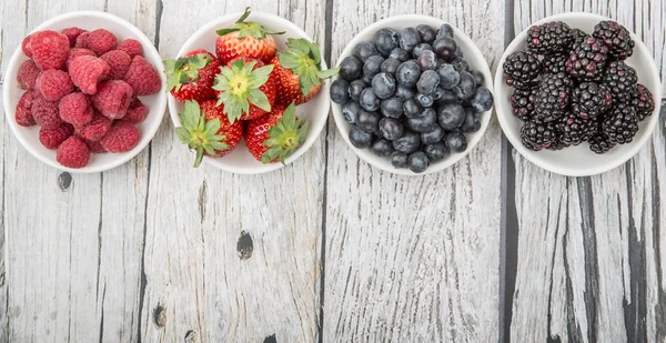 Verschillende bessen Fruit — Stockfoto