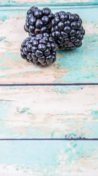 Fresh Blackberry Fruits — Stock Photo, Image