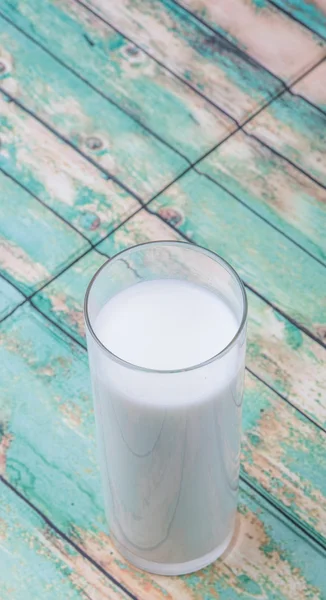 A Glass Of Fresh Milk — Stock Photo, Image