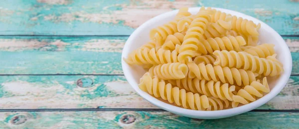 말린된 Fusilli 파스타 — 스톡 사진