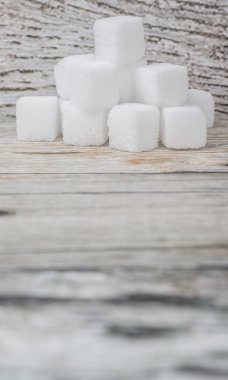 kesme şeker yığını