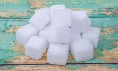 kesme şeker yığını