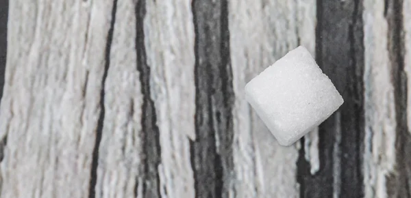 Weißer Zuckerwürfel — Stockfoto