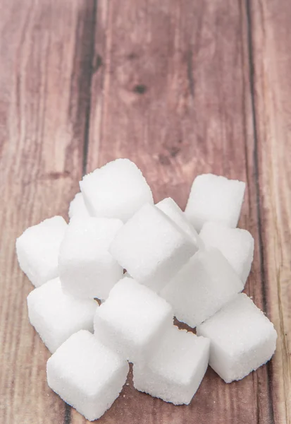 砂糖の立方体の山 — ストック写真