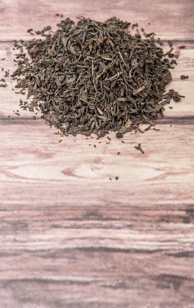 Dried Black Tea Leaves — Stock Photo, Image
