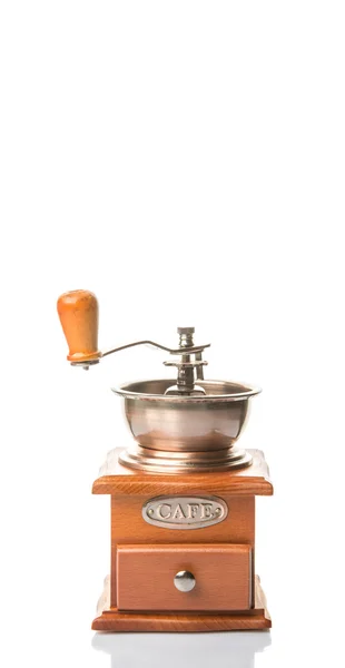 Wooden Coffee Mill — Stock Photo, Image
