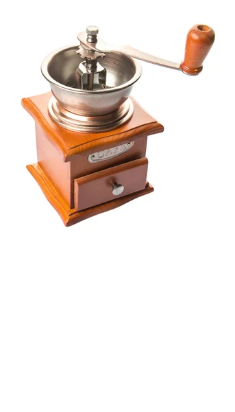 Wooden Coffee Mill — Stock Photo, Image
