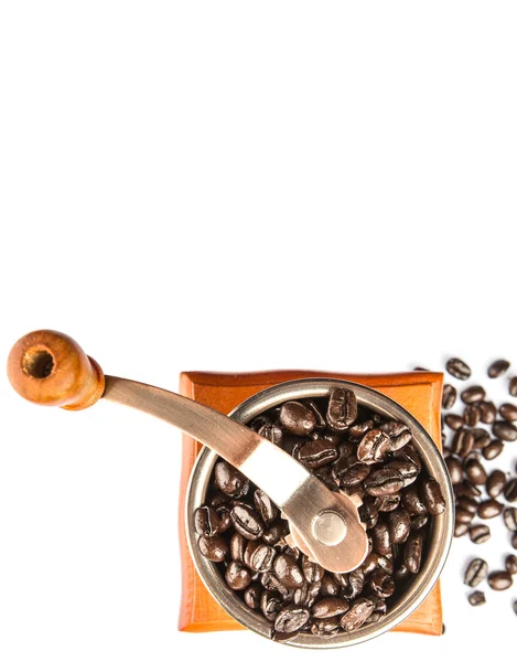 Coffee Bean And Coffee Mill — Stock Photo, Image