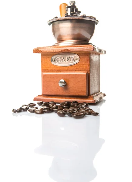 Coffee Bean And Coffee Mill — Stock Photo, Image