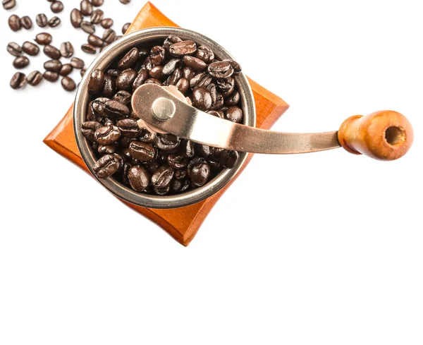 Coffee Bean And Coffee Mill — Stock Photo, Image