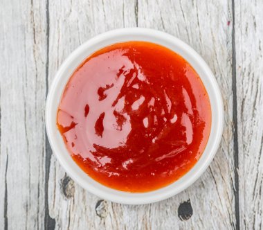 Beyaz kase Chili Sos