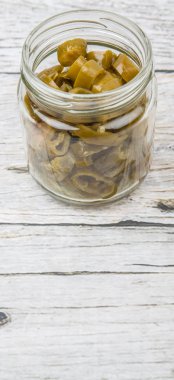 Mason kavanoz turşu biber