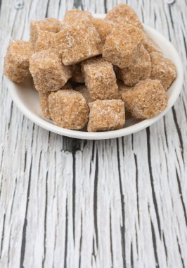 Kahverengi şeker kamışı şeker