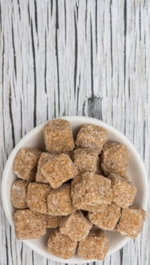 Kahverengi şeker kamışı şeker