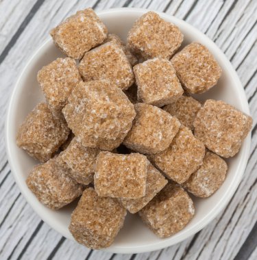 Kahverengi şeker kamışı şeker