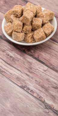 Kahverengi şeker kamışı şeker