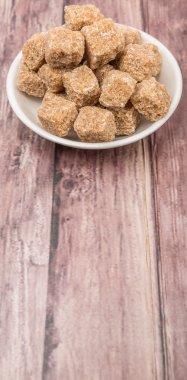 Kahverengi şeker kamışı şeker