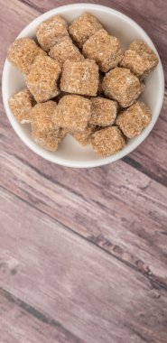 Kahverengi şeker kamışı şeker