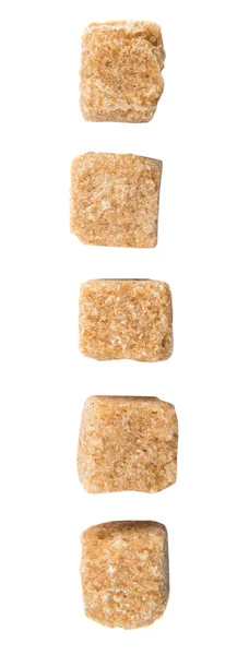 Zucchero di canna da zucchero marrone — Foto Stock