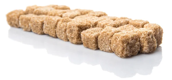 Cukier brązowy trzciny cukrowej — Zdjęcie stockowe