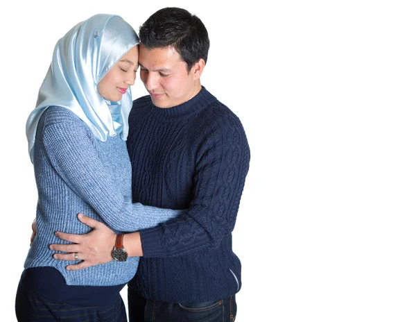 Jóvenes Esperando pareja musulmana —  Fotos de Stock