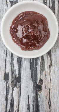 Ahududu lor beyaz kase