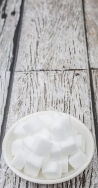 beyaz şeker cubes