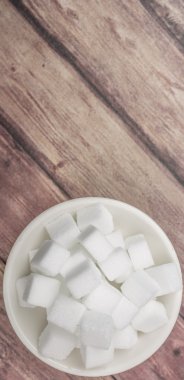 beyaz şeker cubes