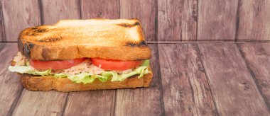 Tost ton balıklı sandviç