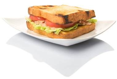 Tost ton balıklı sandviç