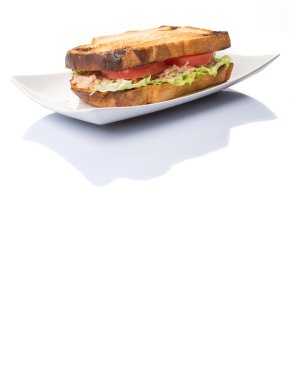 Tost ton balıklı sandviç