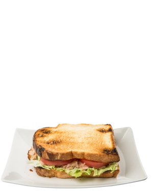 Tost ton balıklı sandviç