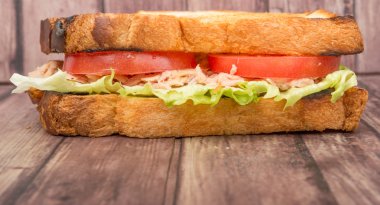 Tost ton balıklı sandviç