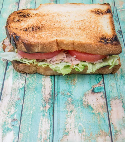 Toasted Tuna Sandwich — Stock Photo, Image