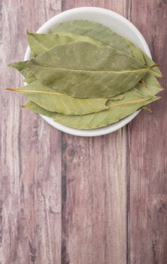 Defne yaprağı bir demet