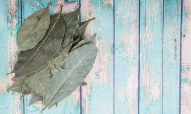 Defne yaprağı bir demet