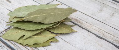 Defne yaprağı bir demet