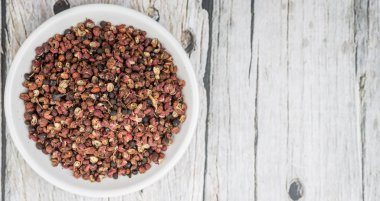 Sichuan biber beyaz kase