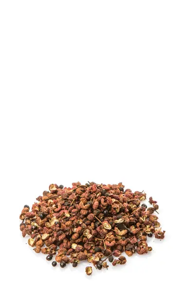 Pimienta de Sichuan sobre blanco — Foto de Stock