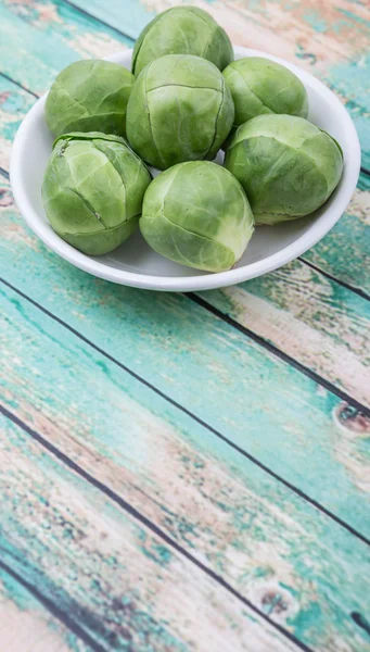 Brussels Sprouts In Bowl — Stock Photo, Image