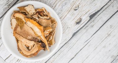 kurutulmuş porçini mantarı