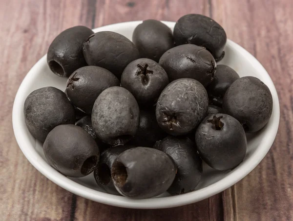 Inlagda svarta oliver — Stockfoto