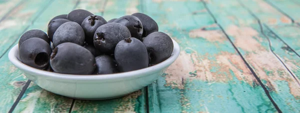 Inlagda svarta oliver — Stockfoto