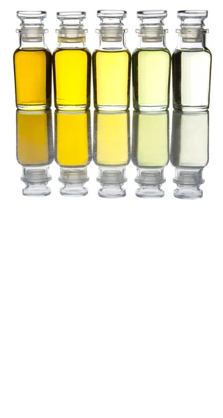 Variété d'huile végétale — Photo