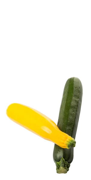 Yellow and green zucchinis — Stock Photo, Image